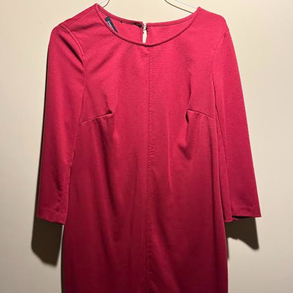 Jones New York Red Sleve Dress Size 10